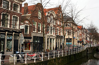 Monumentale panden aan de Wijnhaven